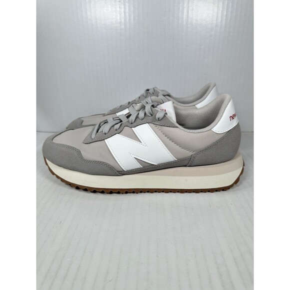 NEW BALANCE Men\'s Gray 237V1 Lifestyle Casual Sneakers MS237GE US Size 9 New main image 6
